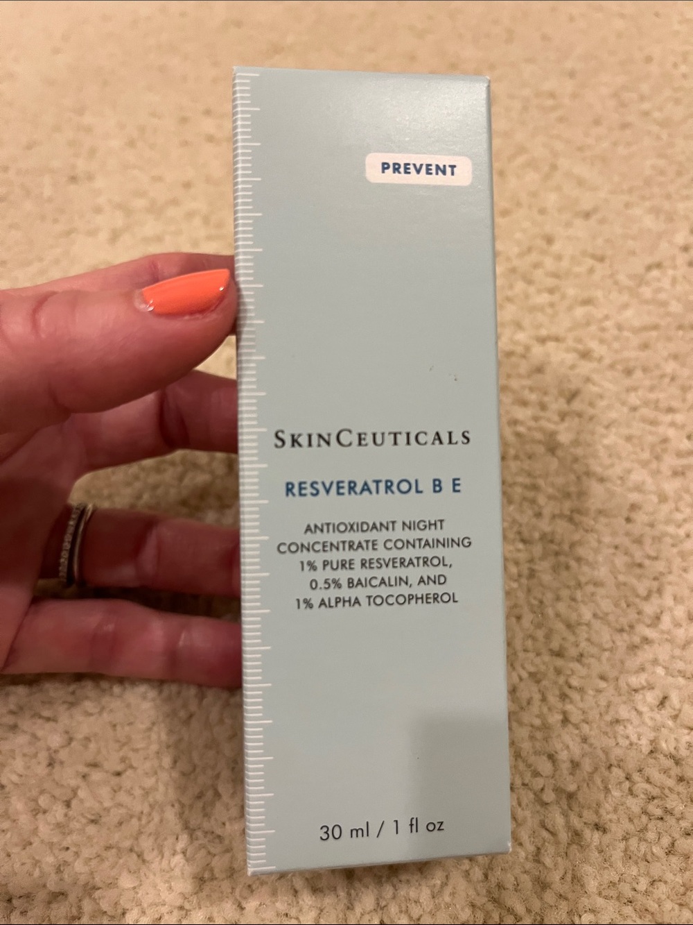 NWT - SkinCeuticals Resveratrol B E Antioxidant Night Concentrate - Picture 2 of 2